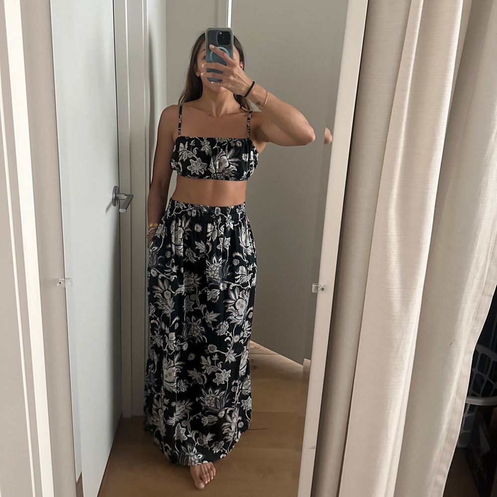 Mikoh Skirt & Crop Top Set